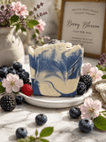 Goat Milk Soap – Berry Blossom, Handmade with Cocoa Butter, 5 oz