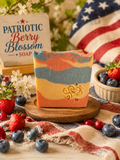 Berry Me Patriotic Goat Milk Soap
