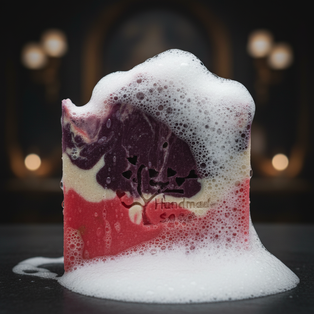 Bite Me Soap Lathering